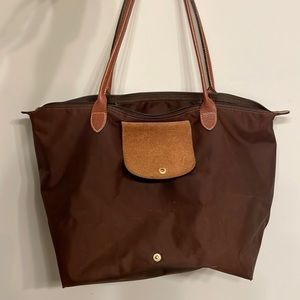Brown Longchamp Purse